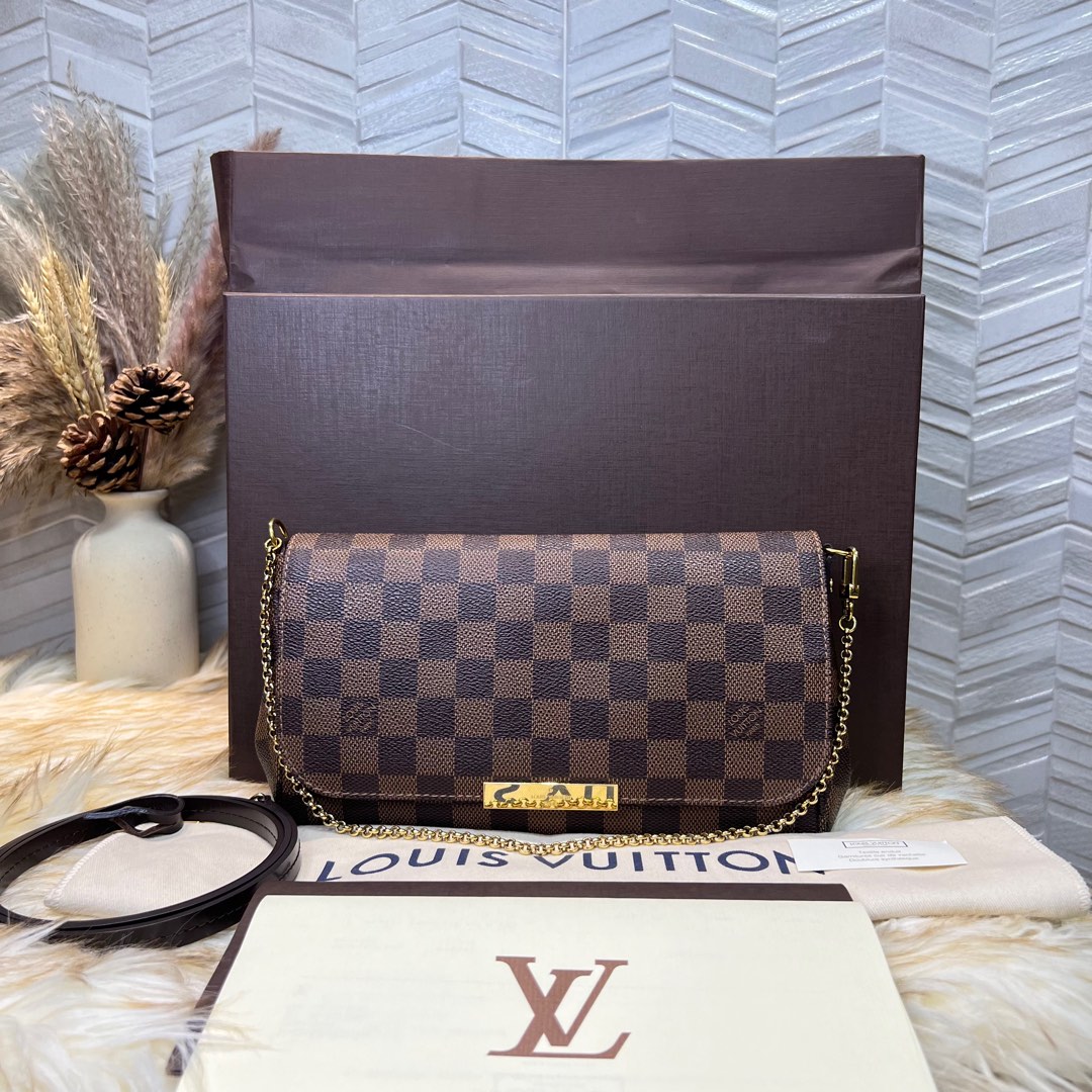 Original LV Illovo mm damier, Luxury, Bags & Wallets on Carousell