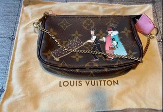 Louis Vuitton, Accessories, Louis Vuitton 222 Vivienne Holiday Animation Mini  Pochette Japan