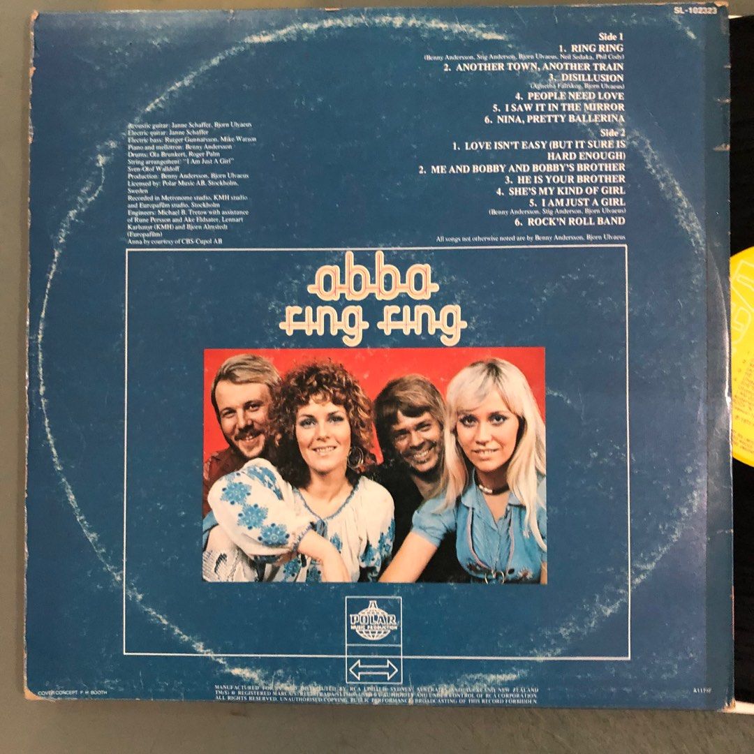 ABBA - RING RING [MELODIFESTIVALEN] [VOCALS] (1973) - YouTube