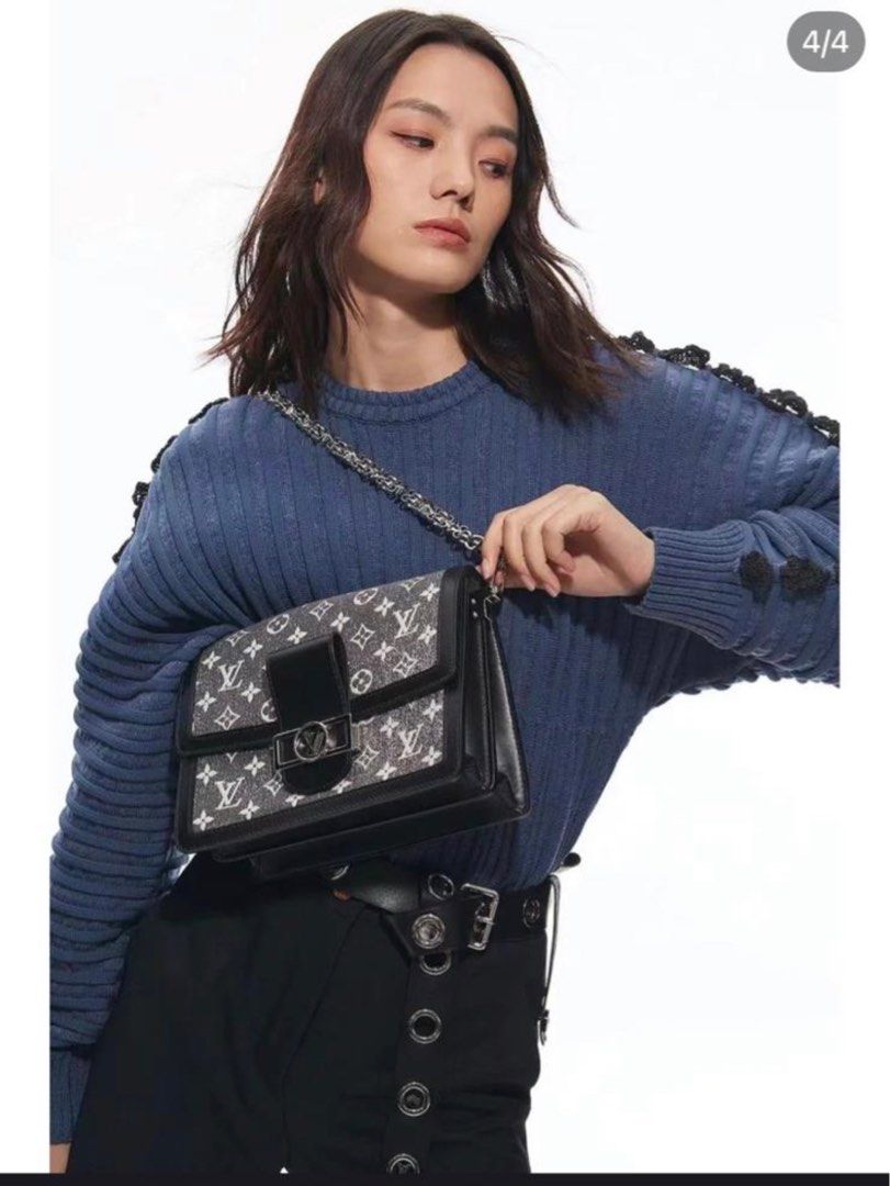 Designer Luxury DAUPHINE MM Shoulder Bag Denim Jacquard Crossbody Bag  M59631 From Luxuryhandbag1, $109.65