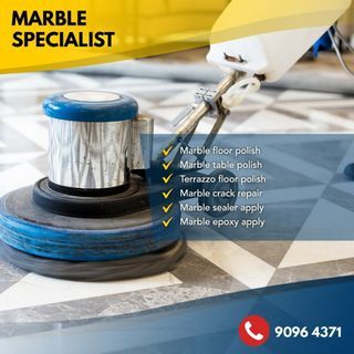 Marble Specialist - Floor Polishing, Repair & Stain Removal , Direct Marble Specialist , Condo , Landed , Commercial
