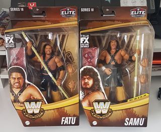 Mattel WWE Elite Legends series 18 Fatu/Samu Anoa'i Family Legacy! WWE Elite Legends.