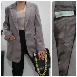 Mauve plus size Blazer
