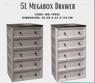 MEGABOX 5L DRAWER