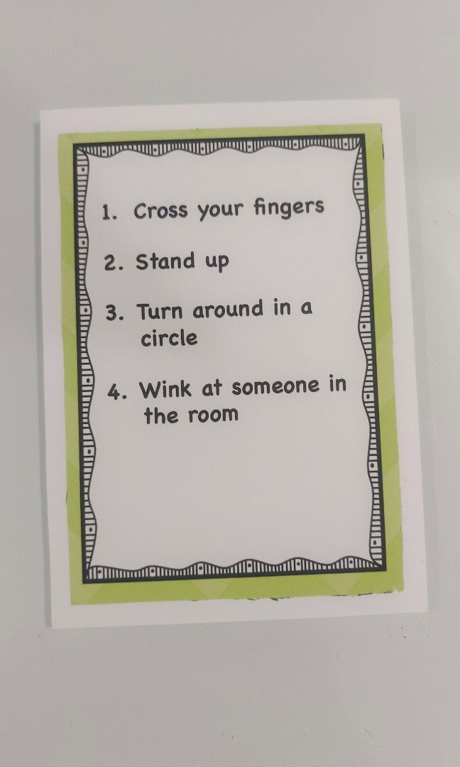 Memory Training Cards Memory Training Cards (homemade), Babies & Kids, Infant Playtime on ...