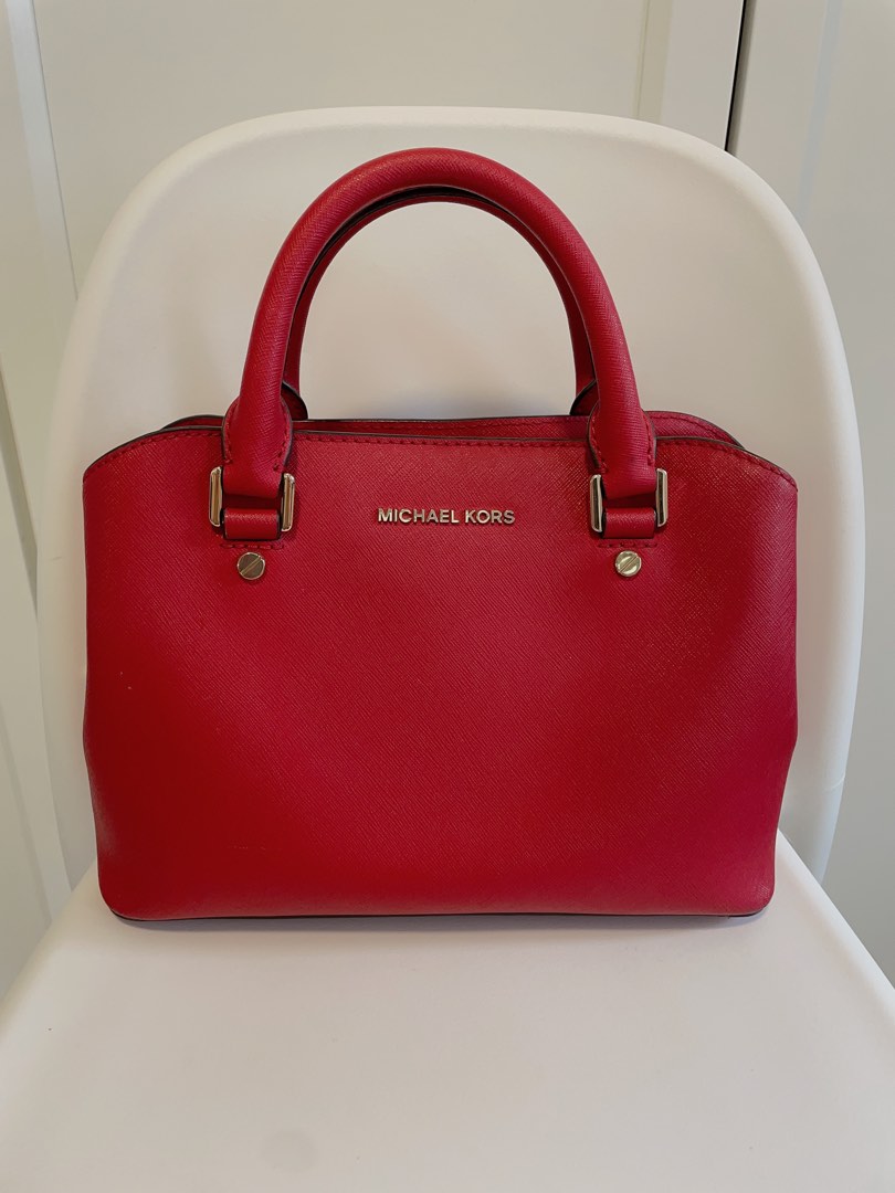 Michael kors shop red purse
