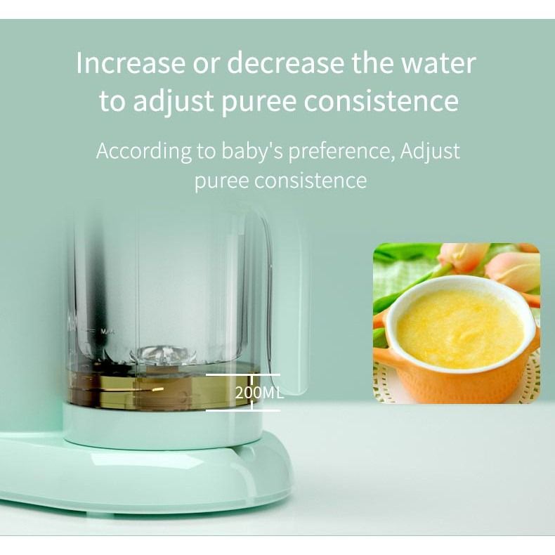 MISUTA 4 in 1 Baby Food Processor Blender and Steamer, Babies & Kids