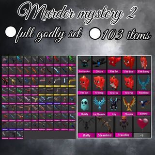 MM2 Small Set 107 Godlys Ancients VIntages Cheap Price and Fast Delivery