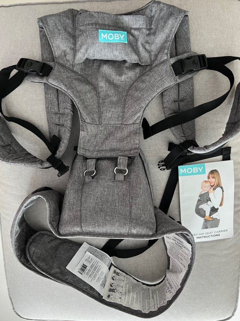 Moby hip seat baby carrier, Babies & Kids, Going Out, Carriers & Slings