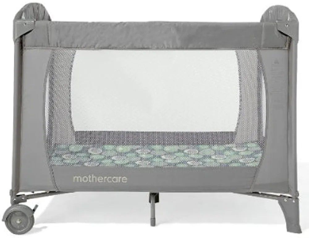 Mothercare Classic Travel Cot Serenity (Gray), Babies & Kids, Baby