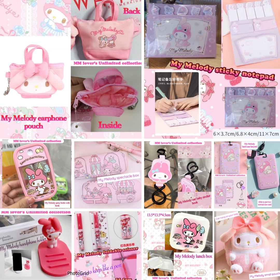 My Melody stuff Everything Else on Carousell