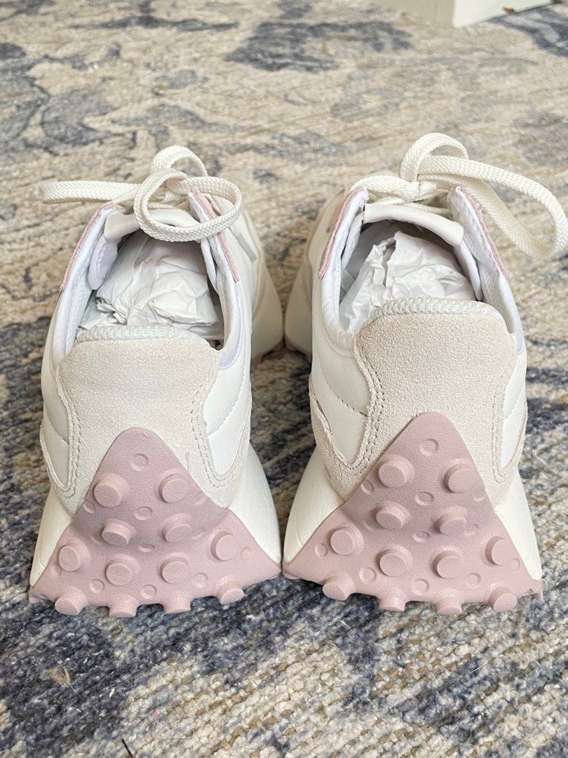 New Balance 327 Blush Pink on Carousell
