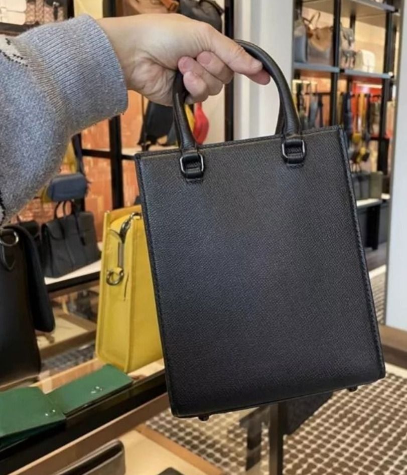 Coach Alma black 25cm genuine leather gold hardware handbag w/ long  shoulder strap, Women's Fashion, Bags & Wallets, Cross-body Bags on  Carousell