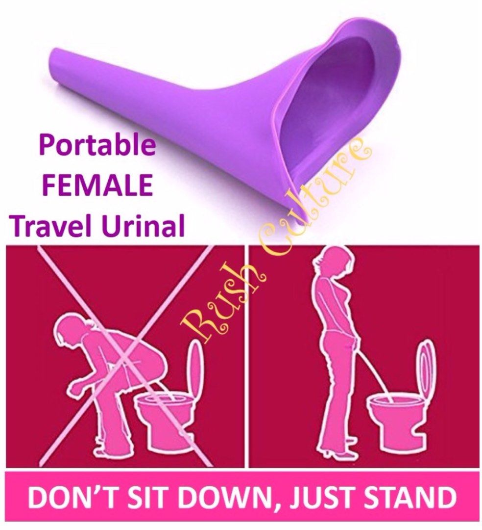 NEW] Portable FEMALE Travel Urinal Device for Hygiene Emergencies, Beauty &  Personal Care, Sanitary Hygiene on Carousell