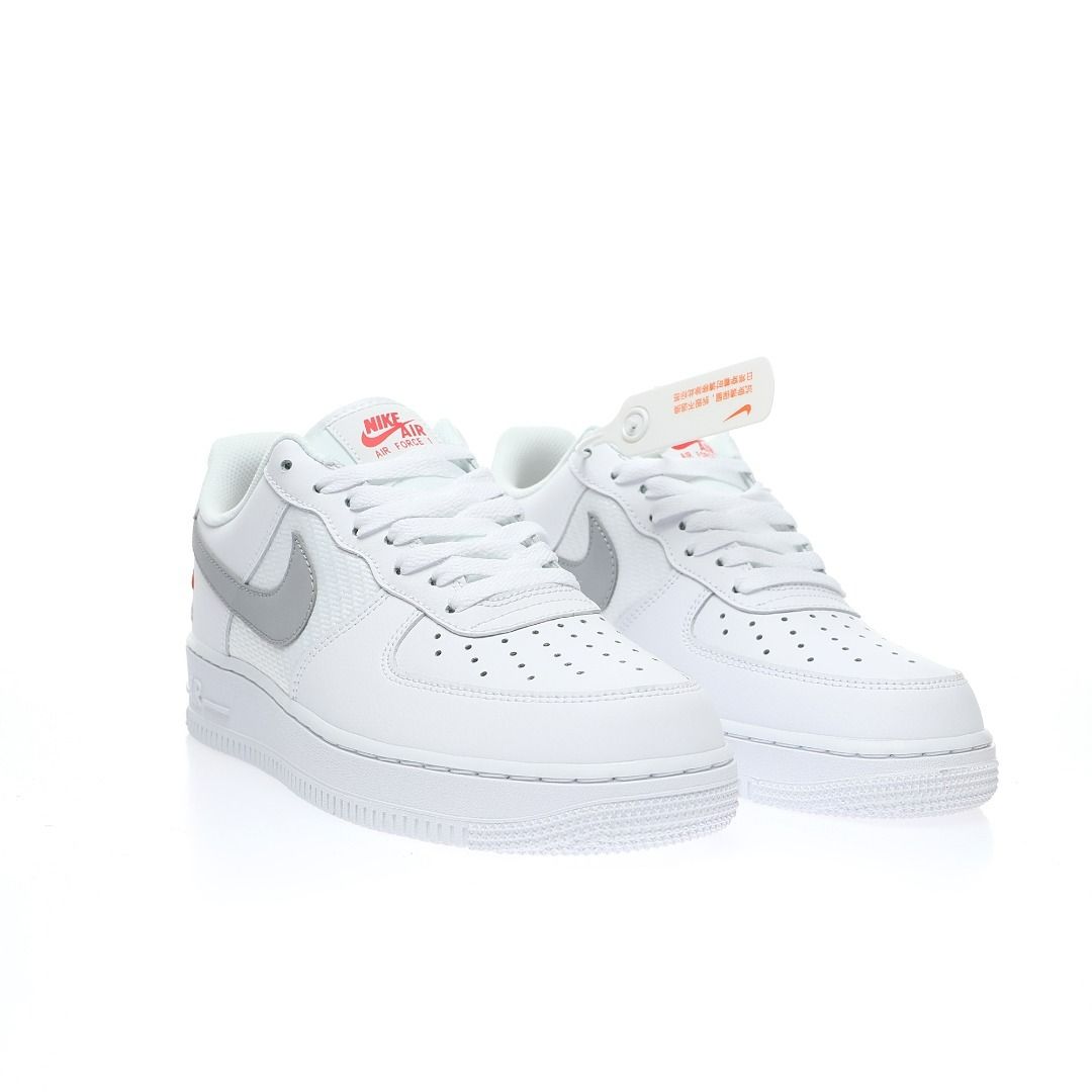 Air force discount ones colored swoosh