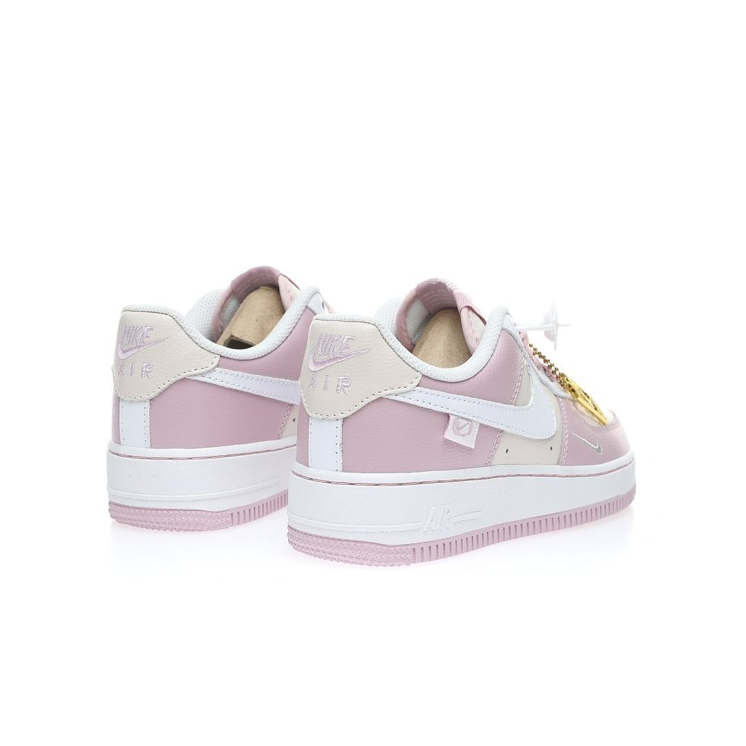 Air forces with pink sales swoosh