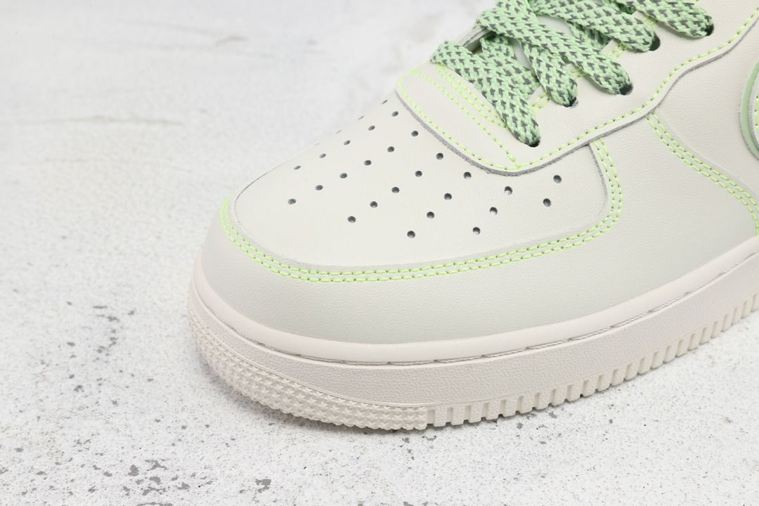 Nike air force store 1 essential low green