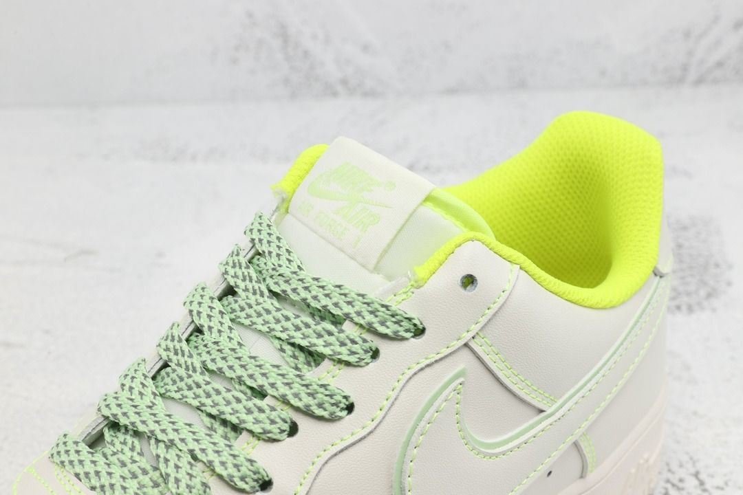 Nike air force hotsell 1 womens neon green