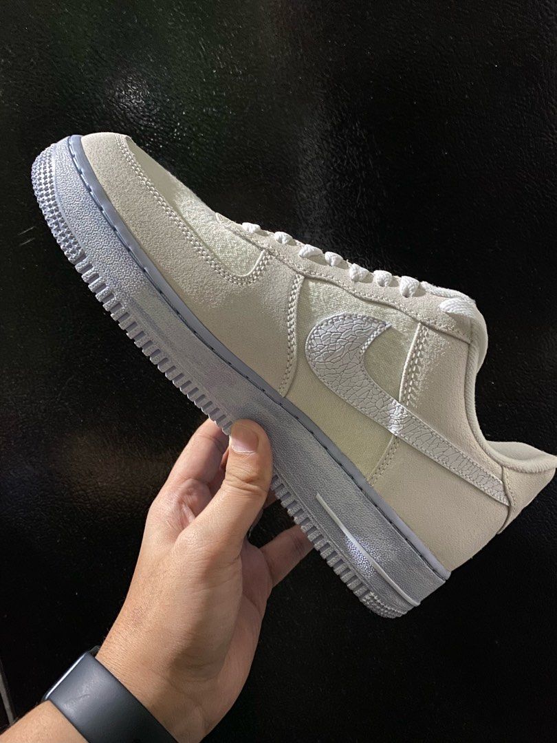 Nike Air Force 1 '07 LV8 EMB 'Blue Whisper' Blue/Beige