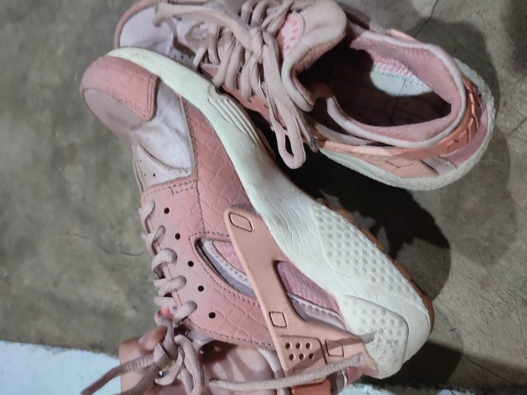 Nike huarache deals rosas pastel