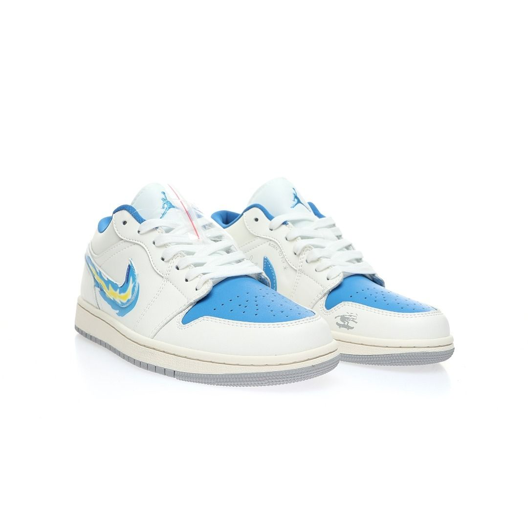 White low top air jordans cheap