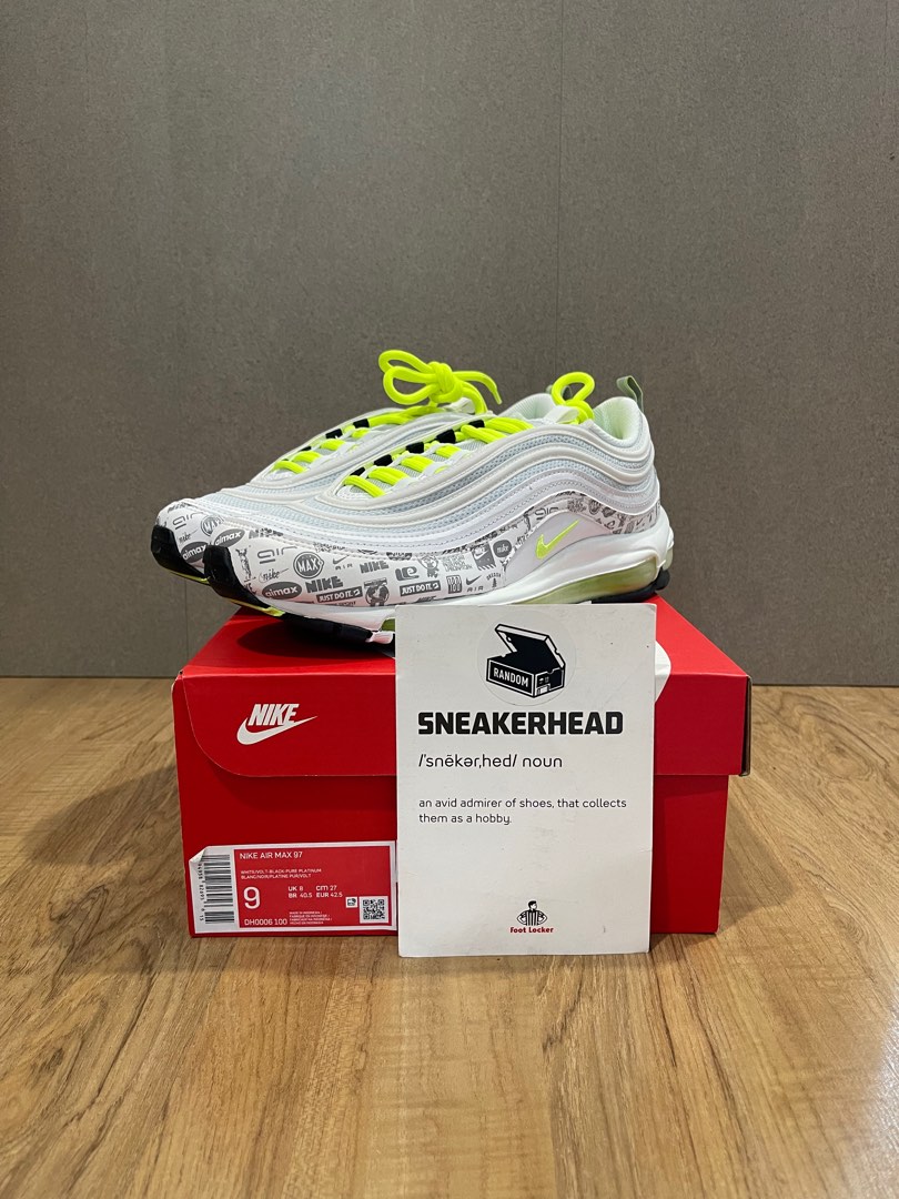 Nike air max outlet 9 white volt