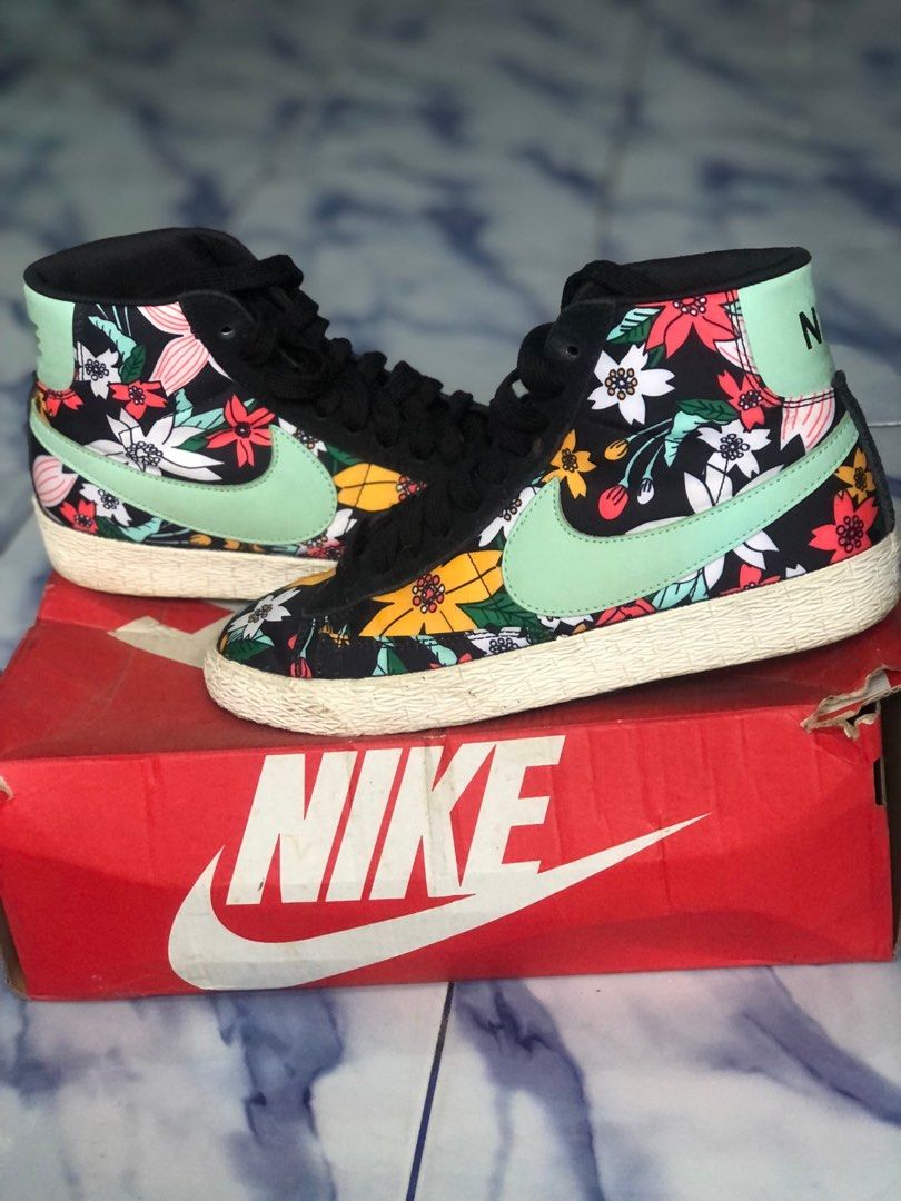 Nike Blazer Mid Textile Print