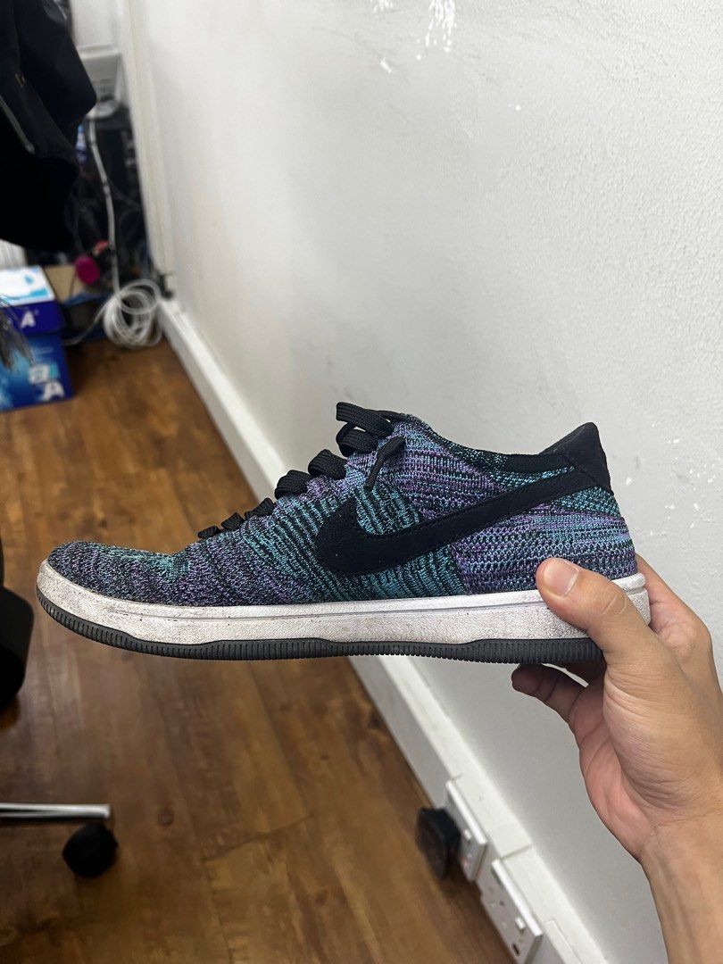 Nike Dunk Flyknit Chlorine Blue Men s Fashion Footwear Sneakers