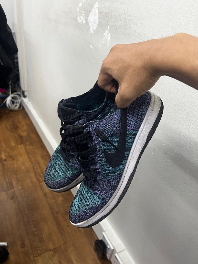 Nike dunk flyknit chlorine blue hotsell