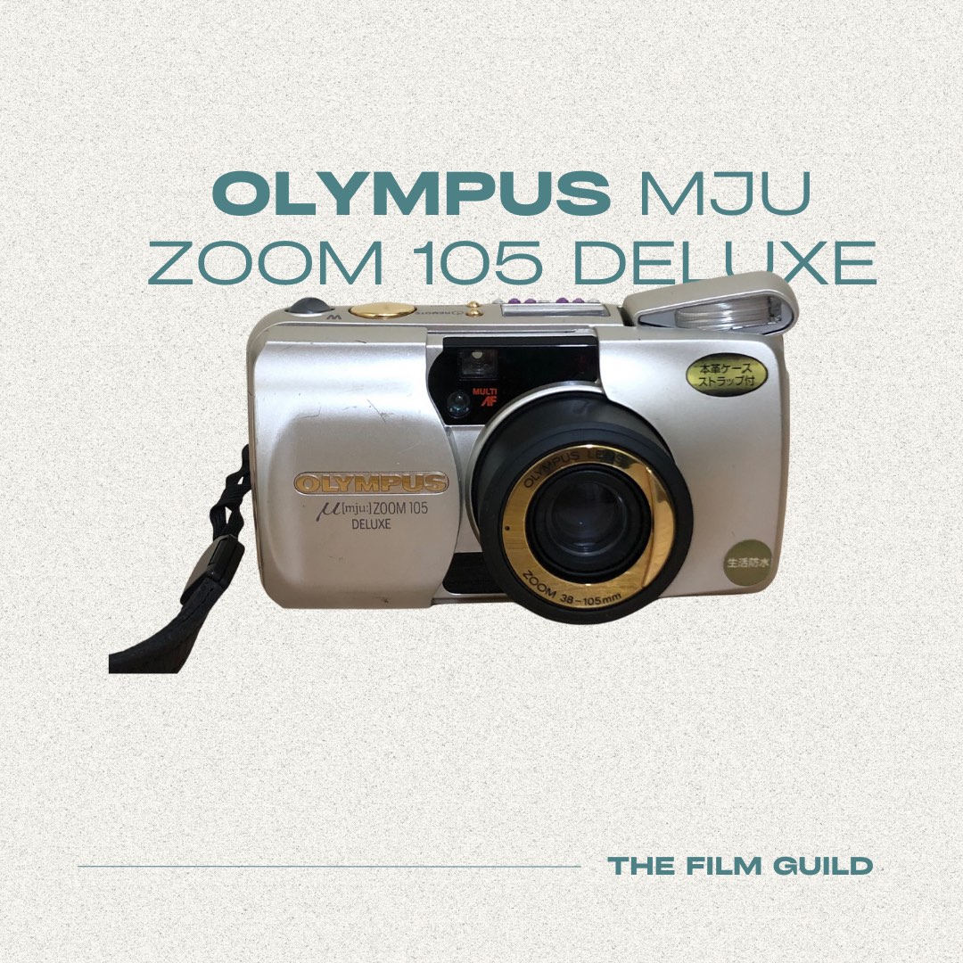 Olympus Mju Zoom 105 Deluxe, Photography, Cameras on Carousell