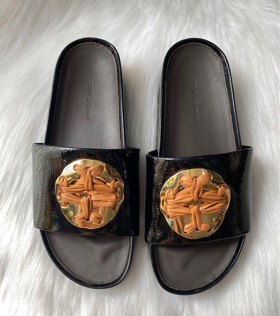 Tory burch patos discount slide