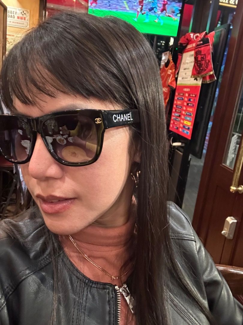 CHANEL, Accessories, Chanel Acetate Square Sunglasses
