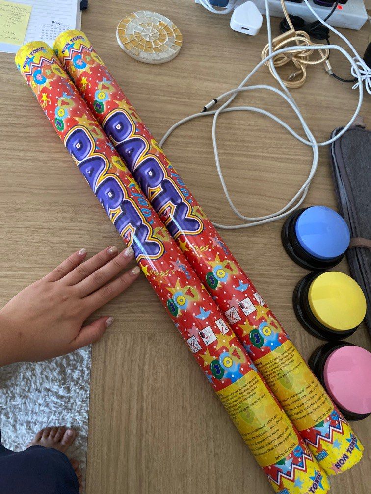 Large Popper 60 cm Party popper largest, Hobbies & Toys, Stationery & Craft ...