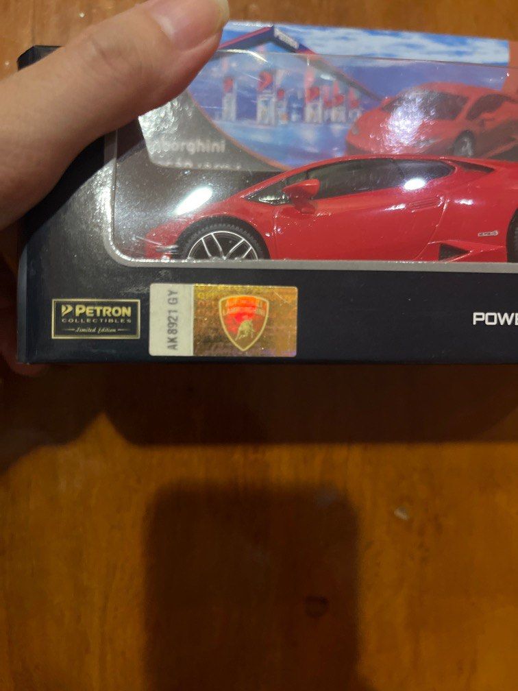 Petron Lamborghini Huracan LP 610-4 (Category: Vehicle & Diecast Models) located in Pasig City. Submitted by designeritems4less (Listing ID 1231035014, Image 3). Description: Brand new in box Petron Lamborghini collectible.