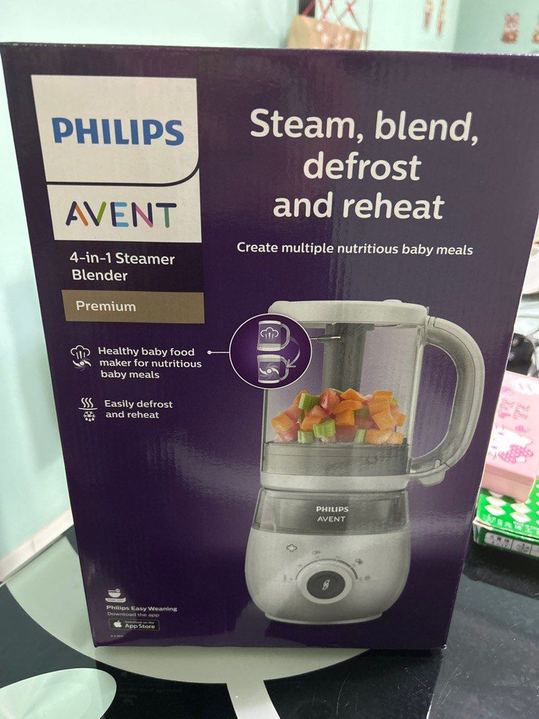 Philips avent 4 in 1 steamer blender baby food maker , Babies & Kids