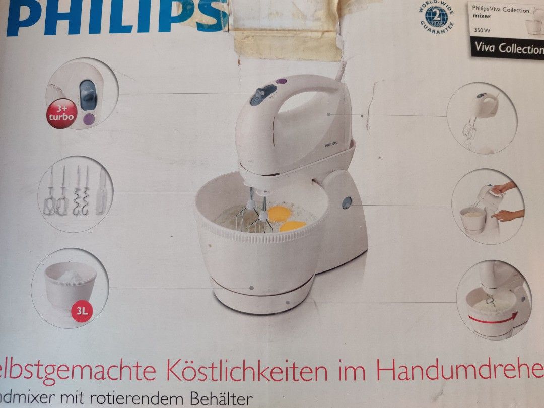 Philips cake Mixer with rotating bowl, TV & Home Appliances, Kitchen