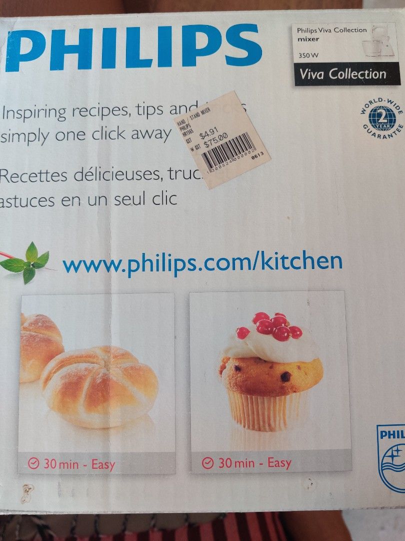 Philips cake Mixer with rotating bowl, TV & Home Appliances, Kitchen