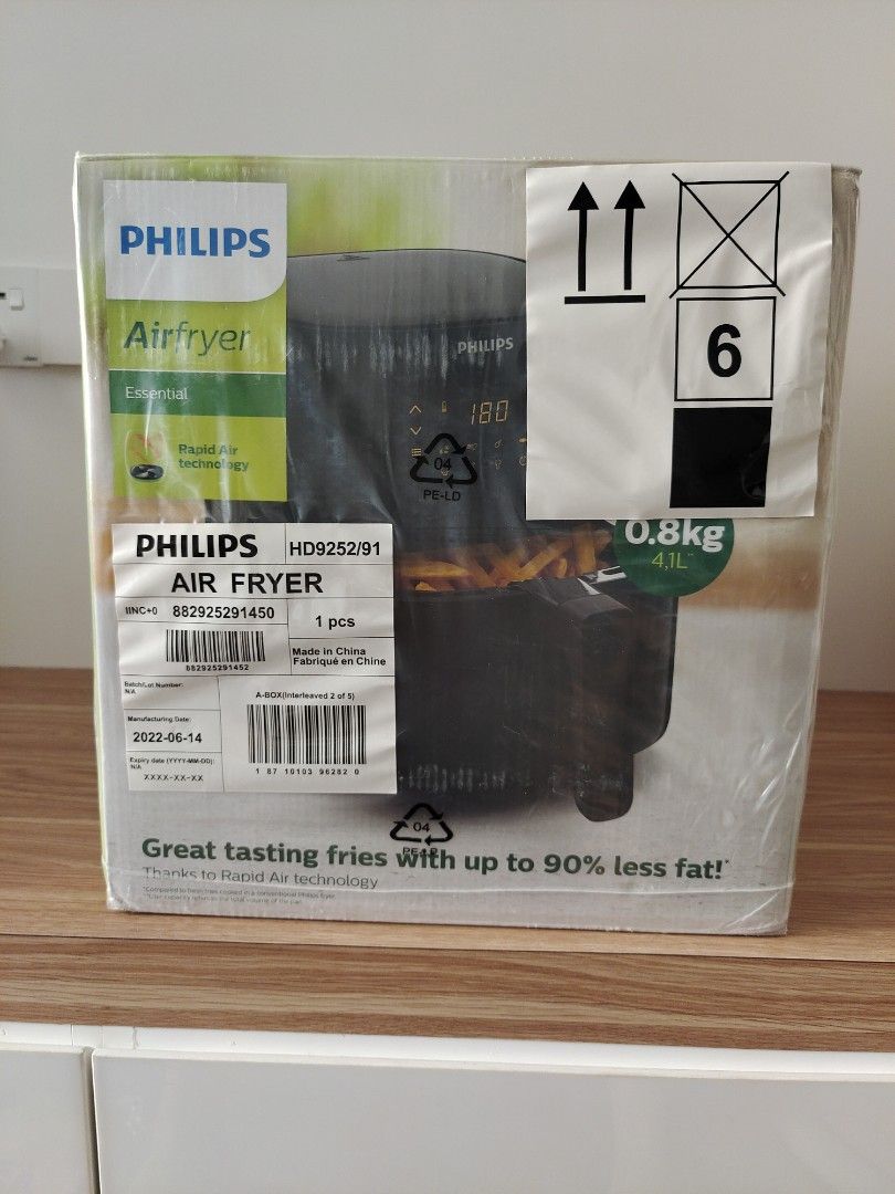 Philips Digital Air Fryer 4.1L (HD9252/91), TV & Home Appliances