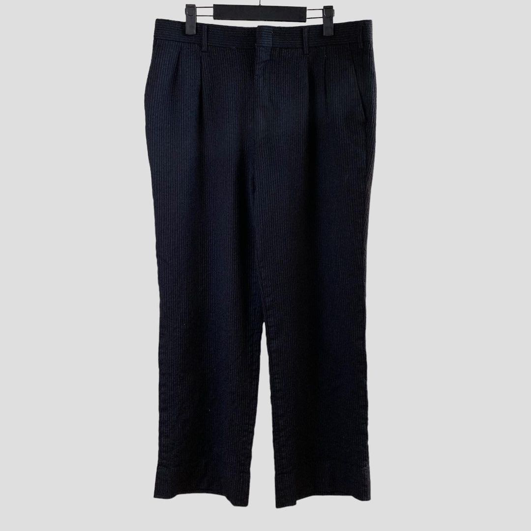 Plain Black Corduroy Pants, Men's Fashion, Bottoms, Trousers on Carousell
