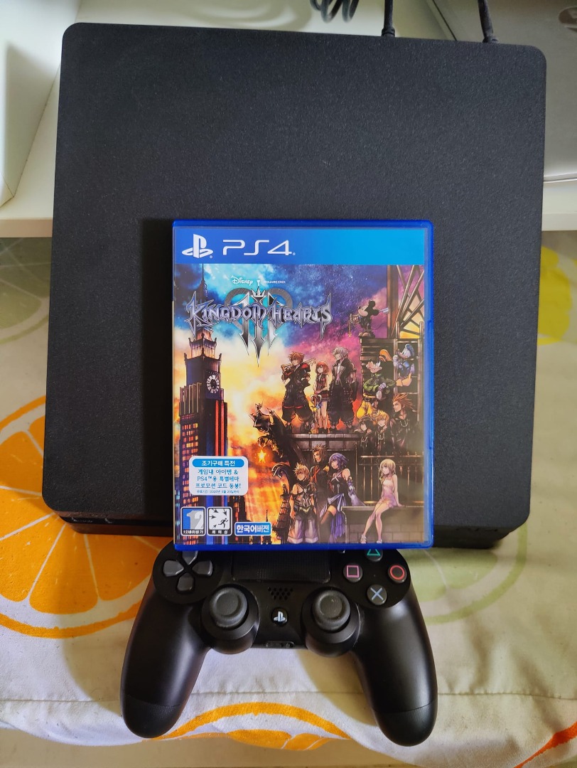 Playstation 4 500G + Kingdom Hearts 3, Video Gaming, Video Game Consoles, PlayStation on Carousell