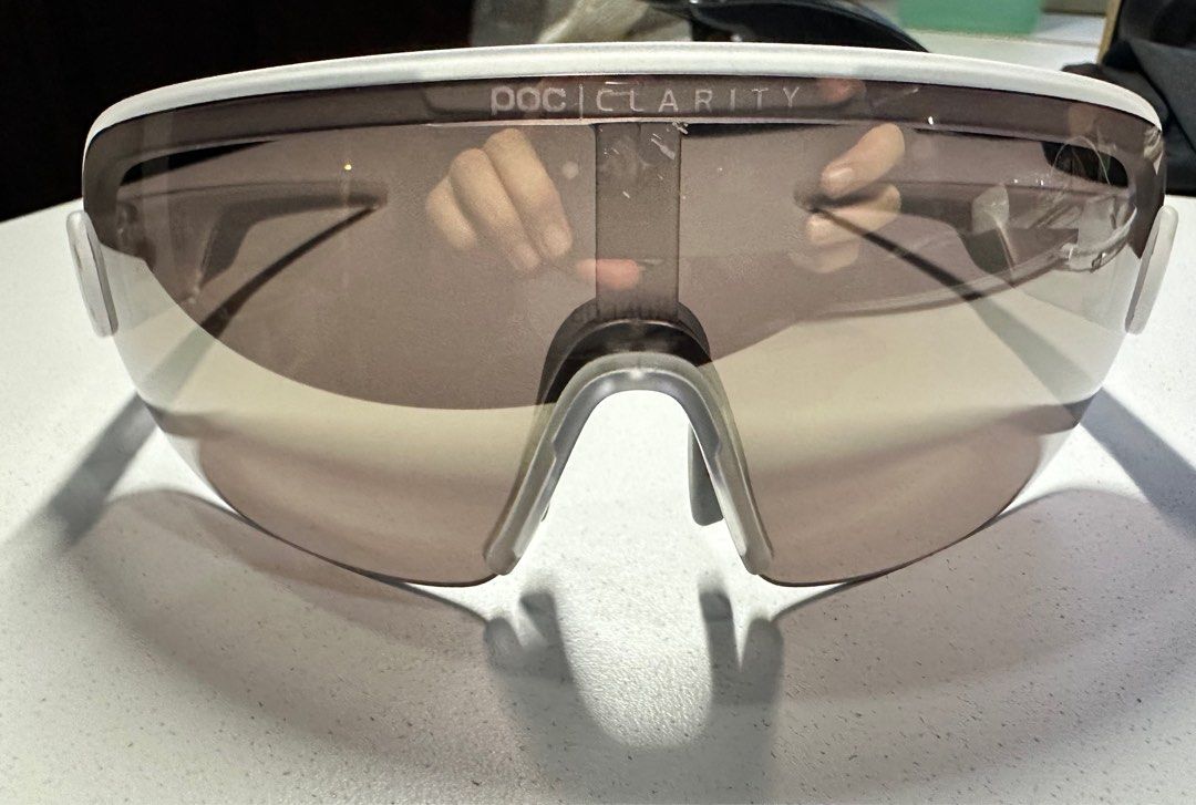 POC Aim Sunglasses (Category: Bicycles) located in Makati City. Submitted by theusl (Listing ID 1231027314, Image 1). Description: POC Aim Performance Sunglasses Transparent Crystal 1st owned minor scratches with POC soft carrying pouch and hard case Made in Italy Carl Zeiss Vision Clarity lens RFS - de-cluterring for sale only no swaps GCash payment only meet ups TBA - Nomo or SM Southmall 09175112060.