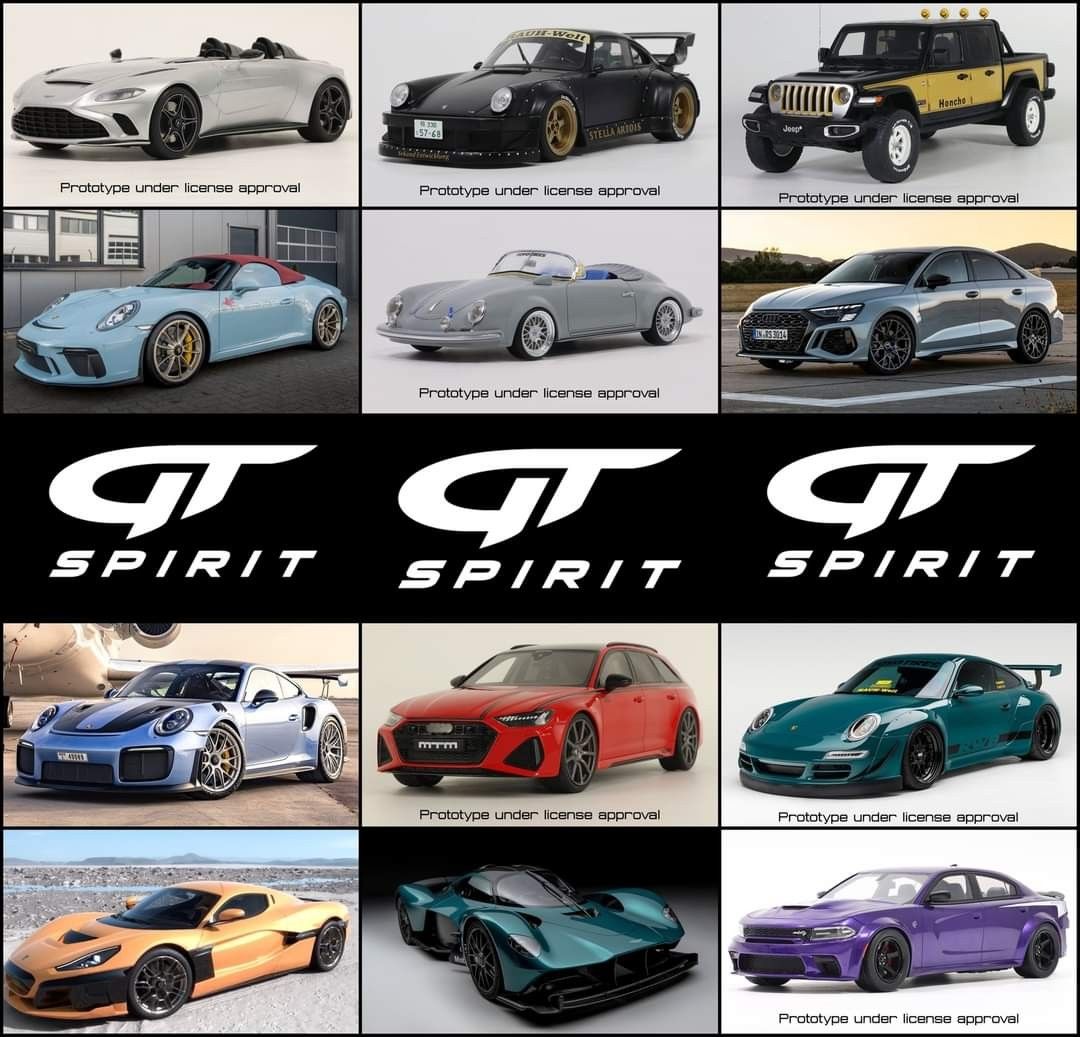Preorder 1/18 GT Spirit Porsche RWB Audi Dodge Charger Rimac, Hobbies