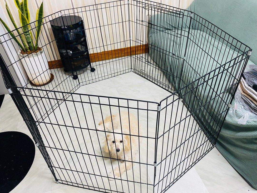 Puppy Play Pen pet crib Open cage open top
