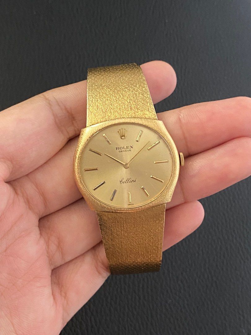 Rolex geneve 18k hotsell price