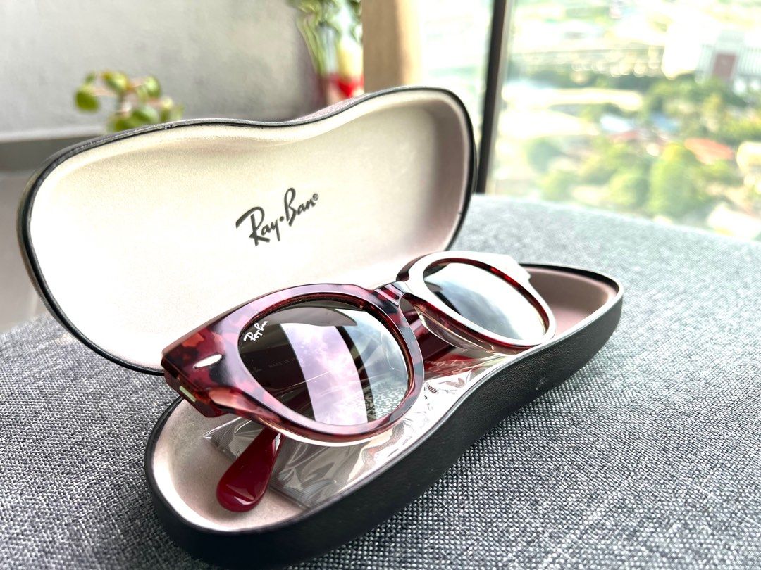 Burgundy ray ban sunglasses online