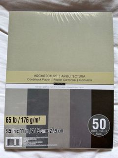 recollections cardstock paper architecture gray color shades for craft