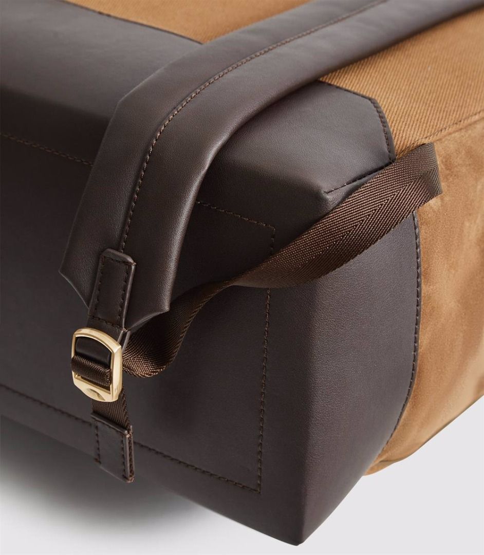 Reiss Men s Bellingham Multi Pocket Men s Bag T0Bacco Chocolate