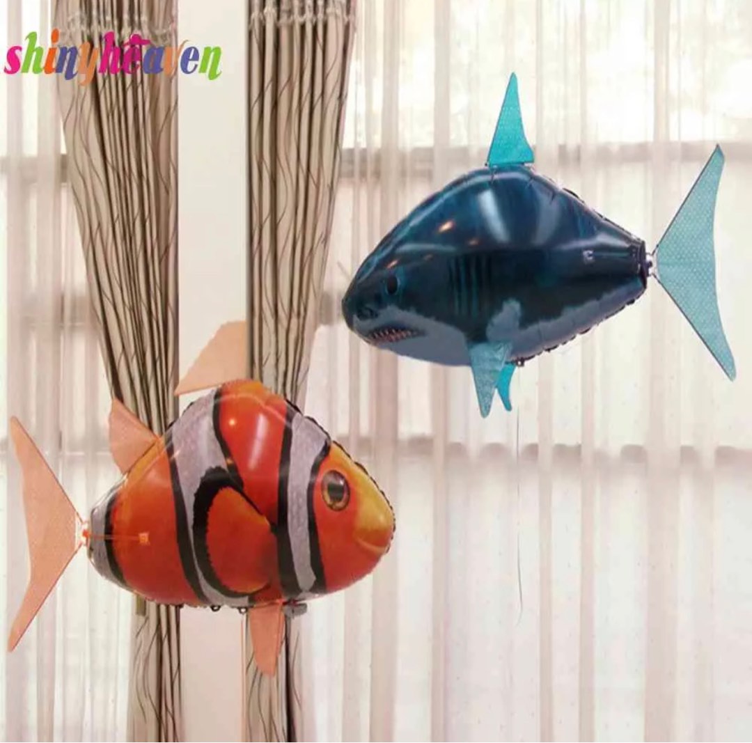 Remote control online flying fish toy