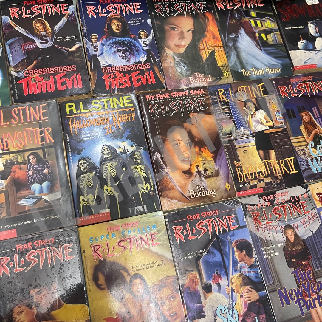 RL Stine Fear Street books, Hobbies & Toys, Books & Magazines, Fiction ...