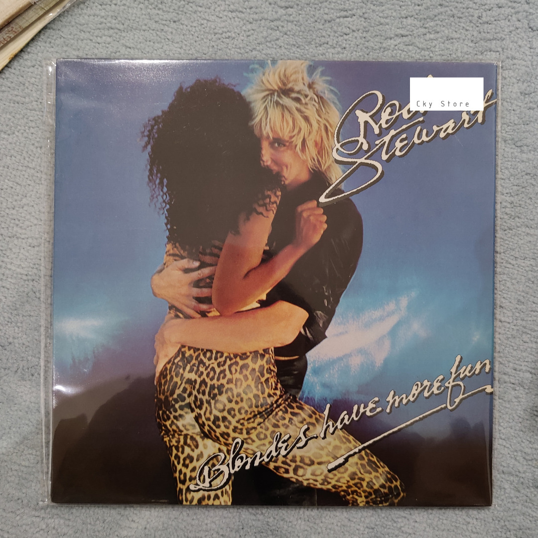 Rod Stewart Blondes Have More Fun 1978 Lp Vinyl Record Hobbies